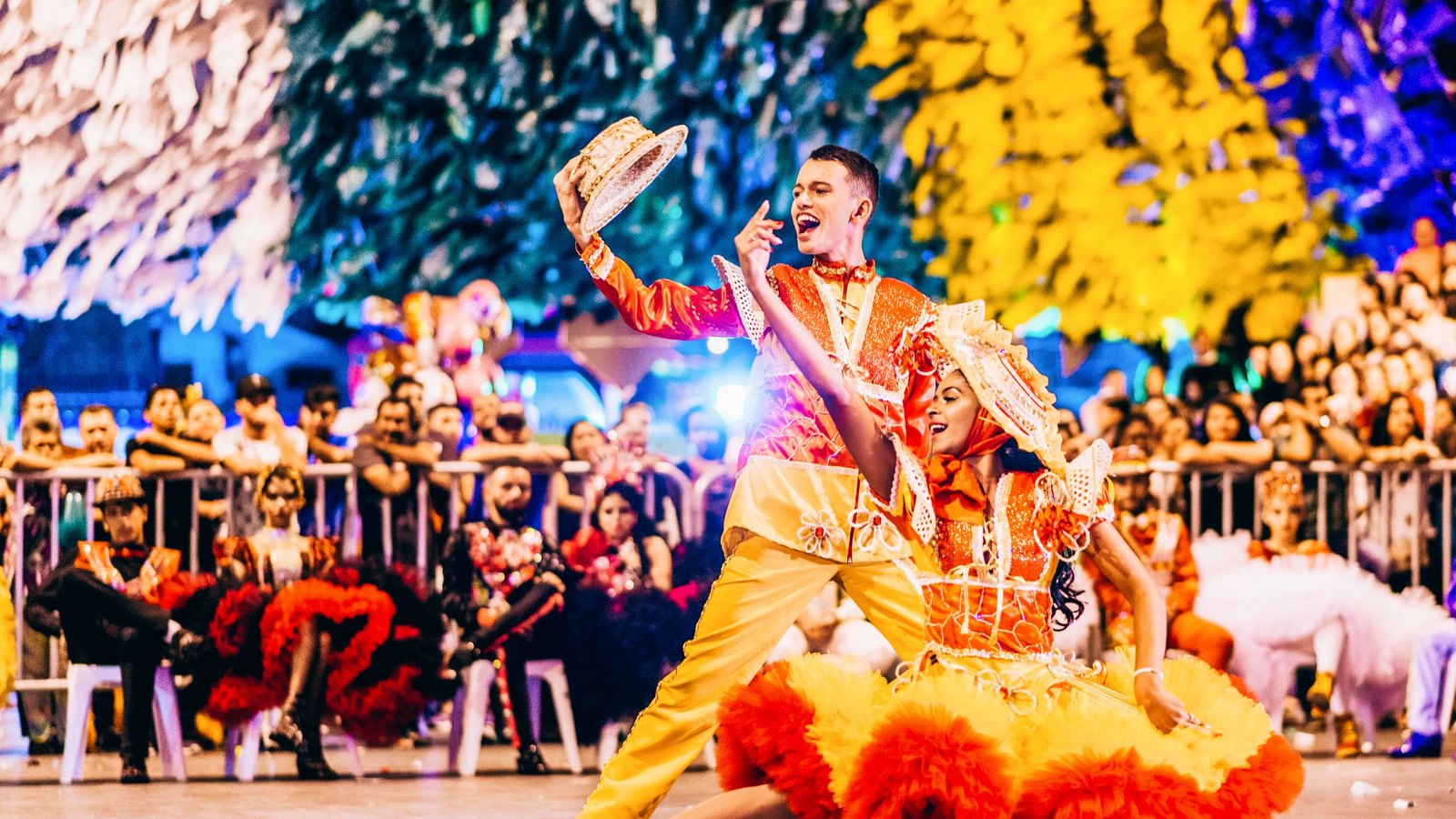 A Brazilian street festival